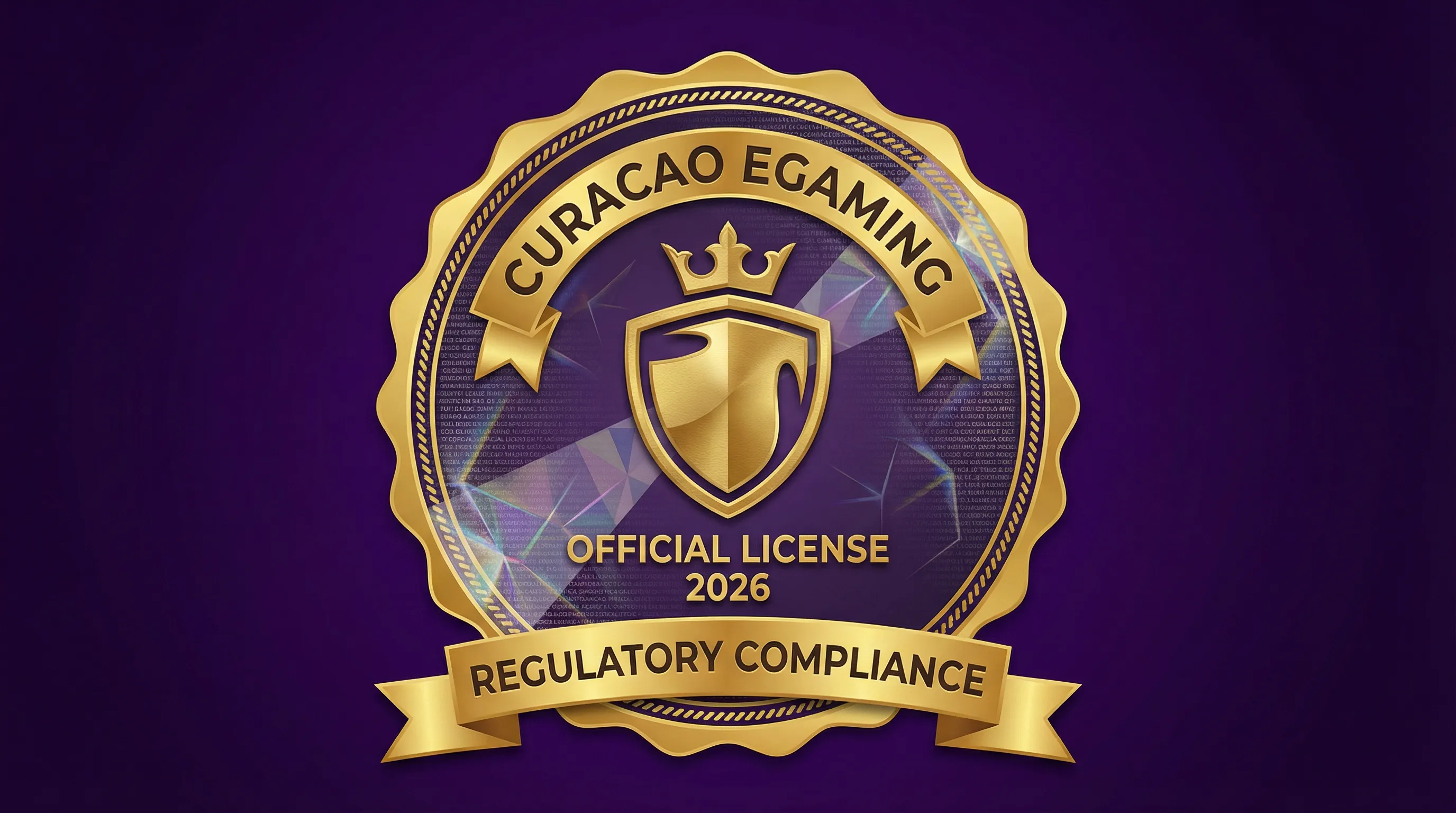 Selo de licença Curaçao eGaming superbet entrar 2026